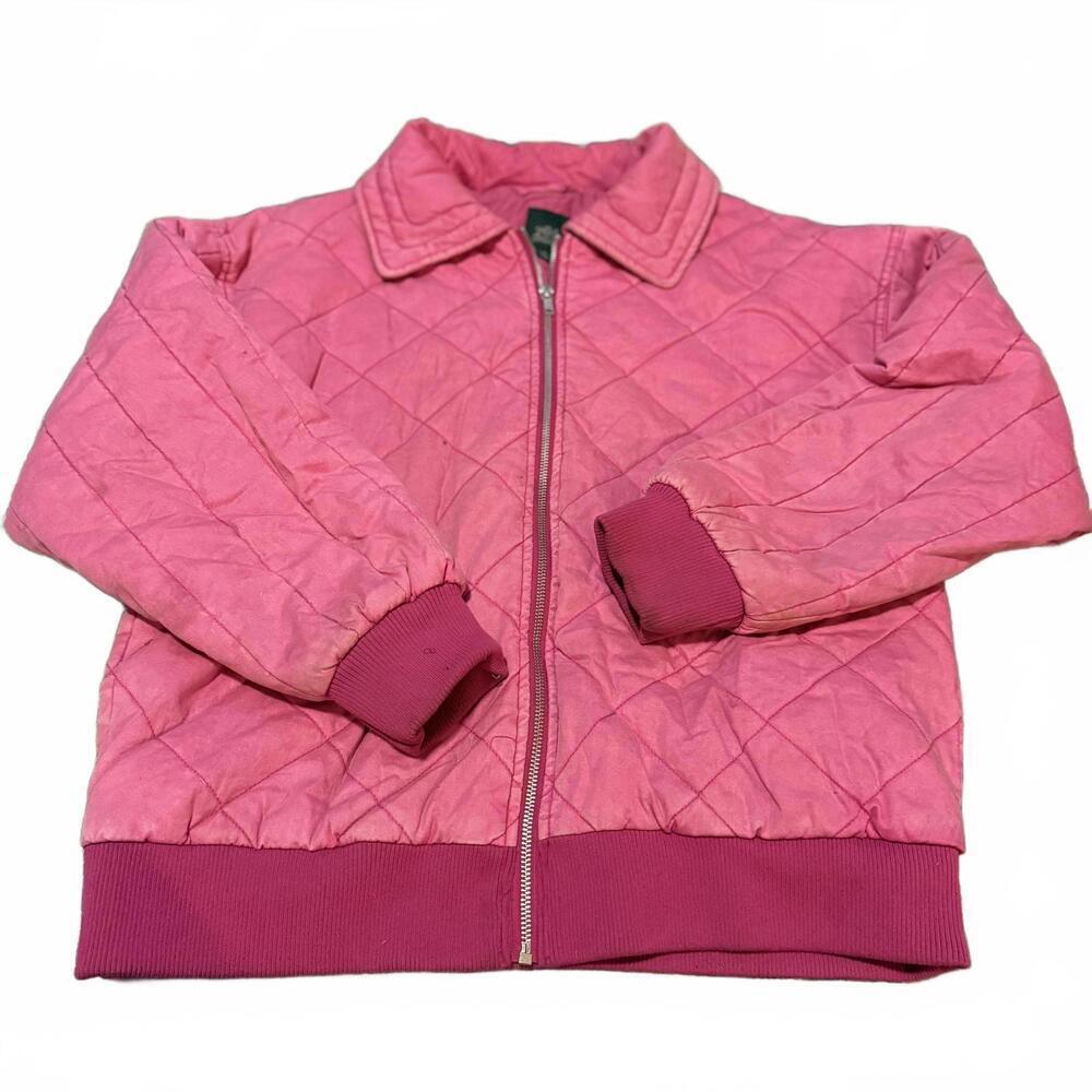 Wild Fable Pink Quilted Zip Up Jacket Women’s Small